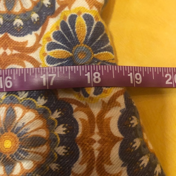 Anthropologie Vanessa Virginia  beige & Navy Country French Shift Dress 16 NWT - Picture 13 of 16